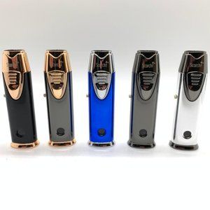 Scorch Torch Dual Jet Mini Torch Lighter with Flame Lock Button